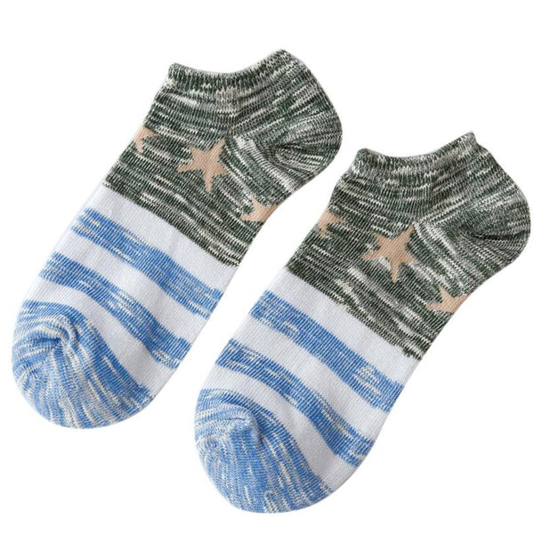 1 Pair Winter Warm Men's Cotton Socks Crew Ankle Low Cut Casual Business Classic Cotton Socks Free Size