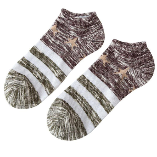 1 Pair Winter Warm Men's Cotton Socks Crew Ankle Low Cut Casual Business Classic Cotton Socks Free Size