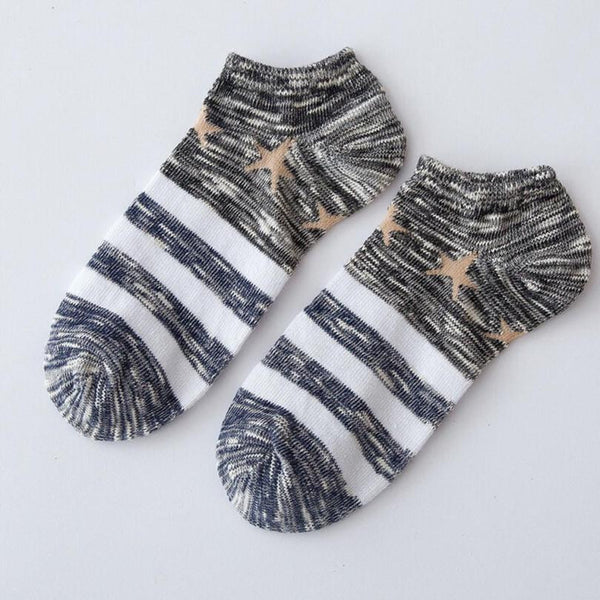 1 Pair Winter Warm Men's Cotton Socks Crew Ankle Low Cut Casual Business Classic Cotton Socks Free Size