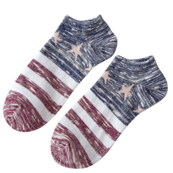 1 Pair Winter Warm Men's Cotton Socks Crew Ankle Low Cut Casual Business Classic Cotton Socks Free Size