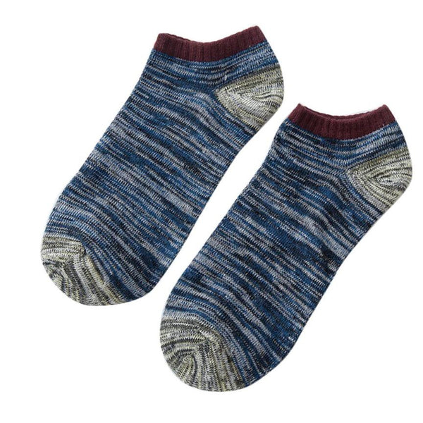 Fashion Socks High Quality Men's Warm Socks Crew Ankle Low Cut Casual Business Classic Cotton Socks 5 Colors