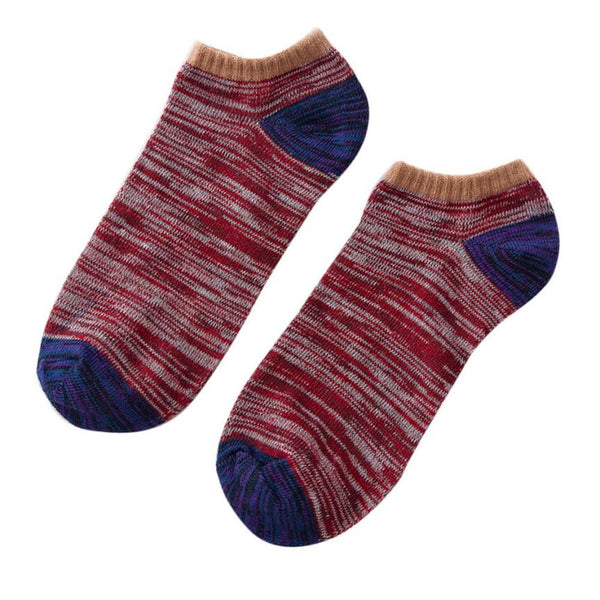 Fashion Socks High Quality Men's Warm Socks Crew Ankle Low Cut Casual Business Classic Cotton Socks 5 Colors