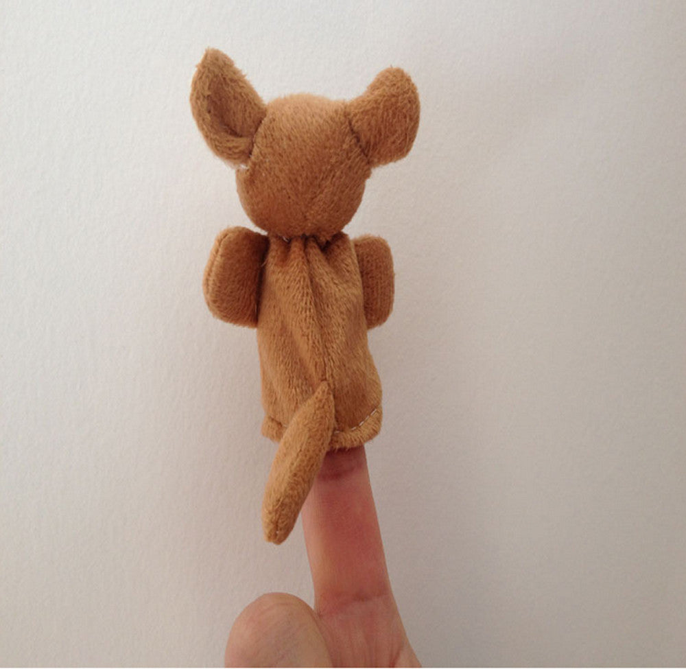 Hot New Animal Finger Puppets Plush Cloth Doll Baby Educational Hand Kids Toy Finger puppet toys for children finger toy