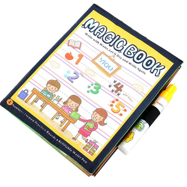 New Children Kids Water Drawing Book with 1 Magic Pen Children Coloring Book Water Painting Board coloring books for kids