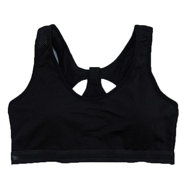 Women Professional Fitness Yoga Tank TTop Athletic Running Sports Bra Stretch Padded Sportswear