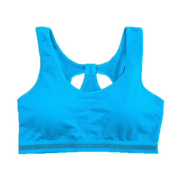 Women Professional Fitness Yoga Tank TTop Athletic Running Sports Bra Stretch Padded Sportswear