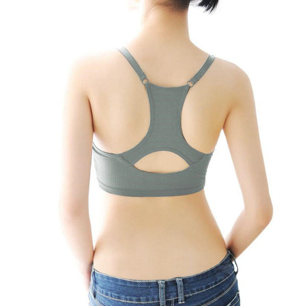 2017 Yoga Tops Women Sport Yoga BraFitness Stretch Workout Tank Top Seamless Racerback Padded Running Vest