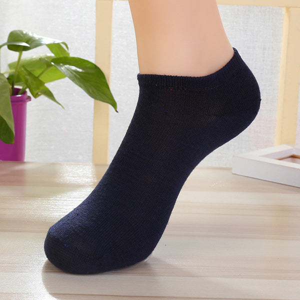 JECKSION Men Ship Boat Short Sock 2017 Fashion New Solid Cotton Ankle Invisible Socks Warm Winter