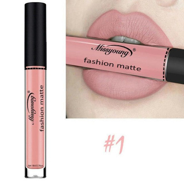 2017 Lipstick Pencil Cosmetic Liquid Lipstick Mate lip Moisturizer Velvet Lipstick Cosmetic Beauty Makeup wholesale dropship