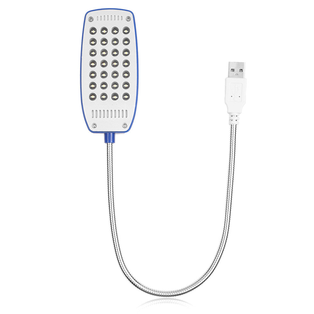 Ultra Bright Flexible LED USB Book light reading lamp 28LEDs 3 Colors for Laptop Notebook PC Computer