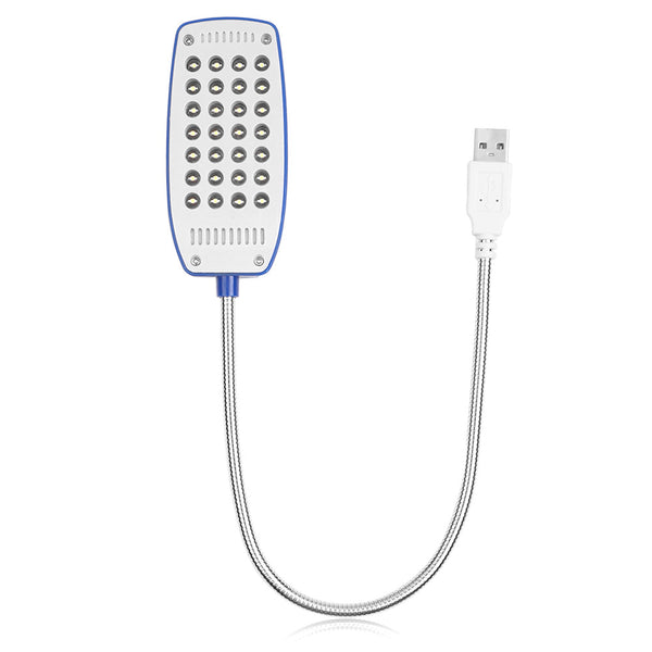 Ultra Bright Flexible LED USB Book light reading lamp 28LEDs 3 Colors for Laptop Notebook PC Computer