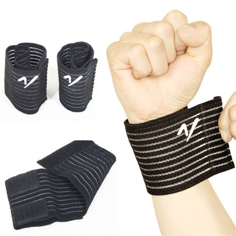 Bandage Bracer High Elasticity Wrist Support for Gym Sport Basketball/Tennis/Badminton Carpal Hand Protector Wrist Nylon Brace#