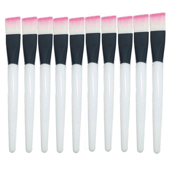 10 PCS Cosmetic Makeup Mask Brush