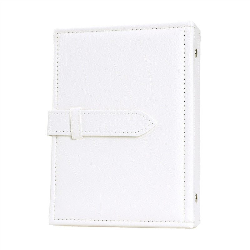 Leather Earring Book Eardrop Display Organizer Ear Studs Portable Storage Book