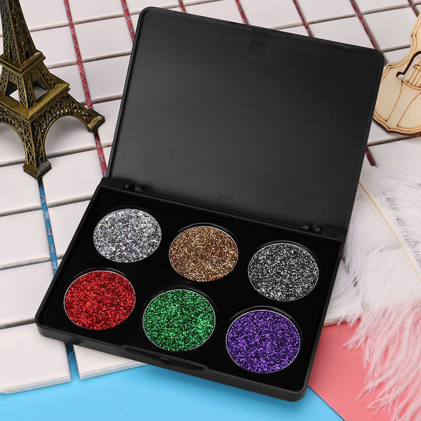 Shimmer Glitter Eye Shadow Powder Palette Matte Eyeshadow Cosmetic Makeup