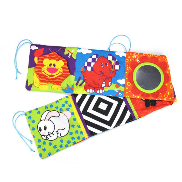 baby Early education book Baby Toys Crib bumper Baby Cloth Book Colorful book