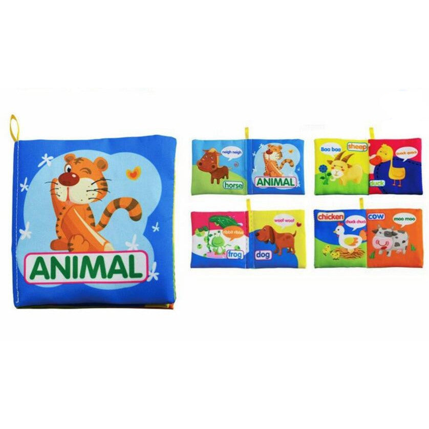 Baby early childhood book Cloth book Puzzle Tear bad early learning palm book