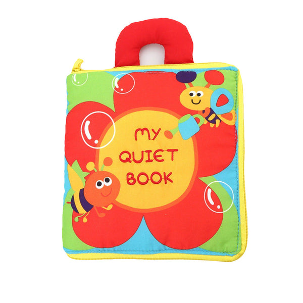 Early education book multi-functional cloth book baby puzzle book early learning