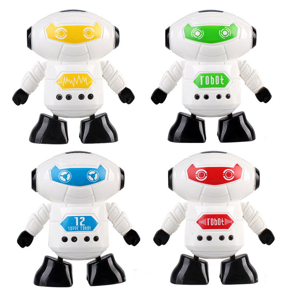 Clockwork Wind Up Running Robot Toy for Baby Kids Developmental Gift Puzzle Toys