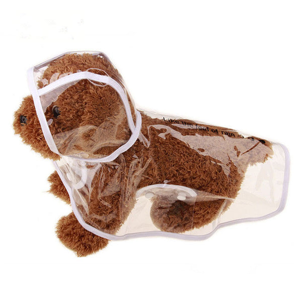 Pet Raincoat Waterproof Puppy Jacket Pet for Small Dogs