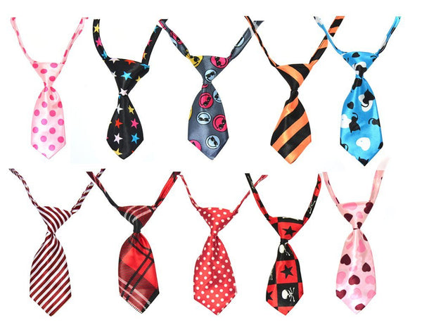 30 Pcs Pet Bow Tie Collar - Pet Neckties